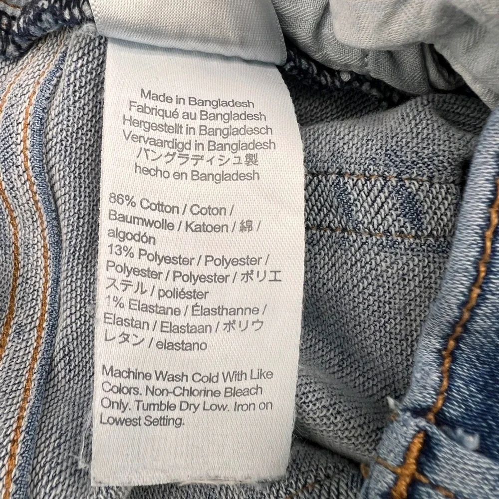 Crewcuts Kids Skinny Jeans Light Wash Blue Stretch Denim Size 10